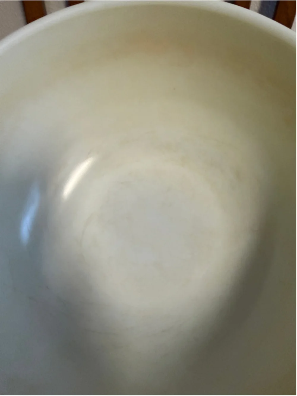 Vintage Pyrex 404-11 Primary Yellow 4 Quart Mixing Bowl Nesting Bowl USA Milk Gl